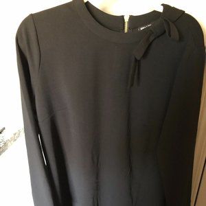 Nina Leonard Tie-Neck Sheath Dress